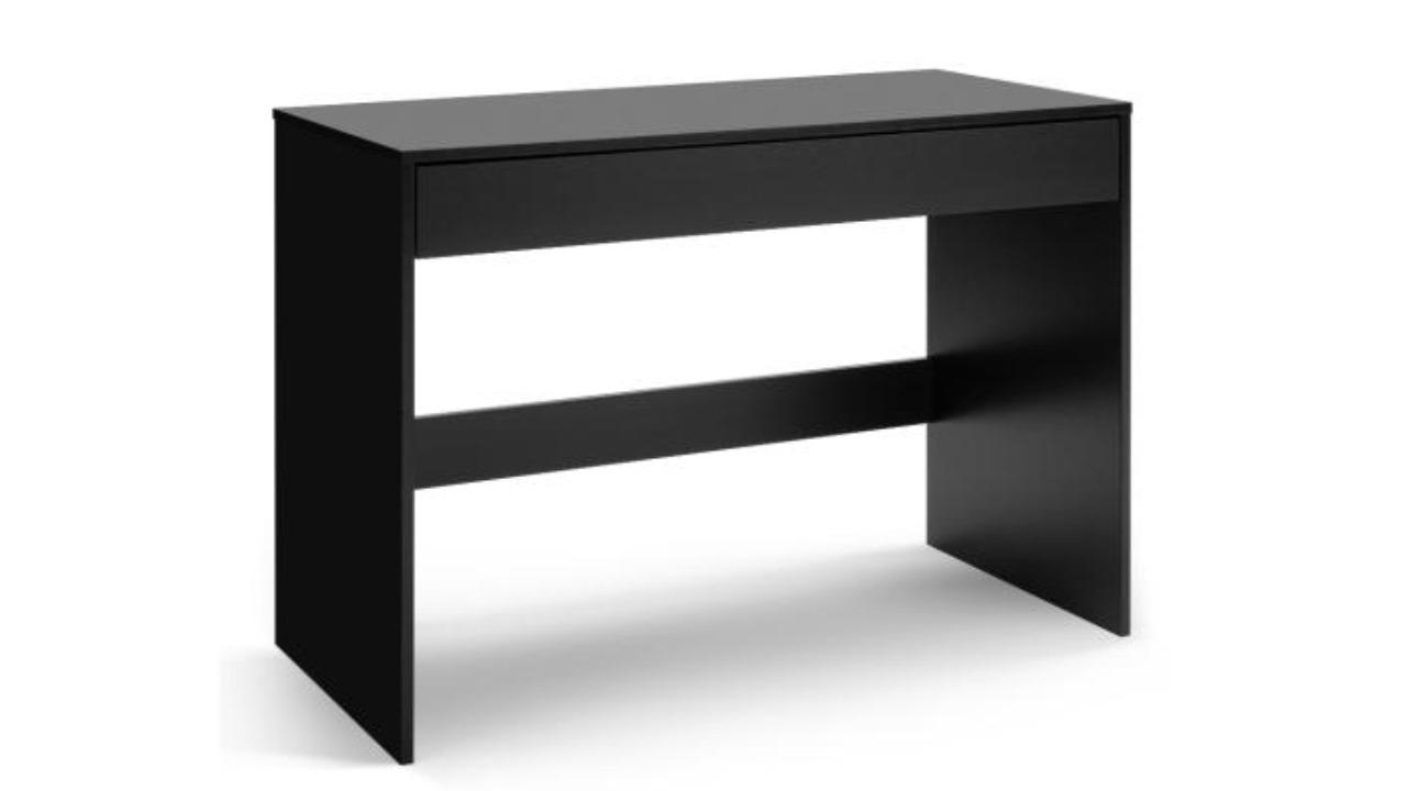 Kodu Belle Computer Desk with Drawer - Black