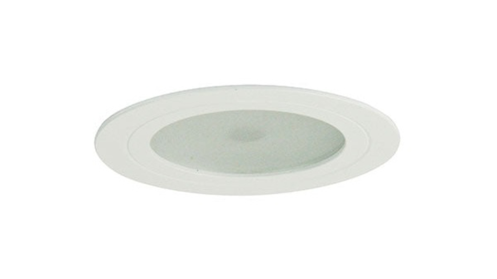 Oriel Lighting White Low Profile LED Light 1cm Recess Cabinet 