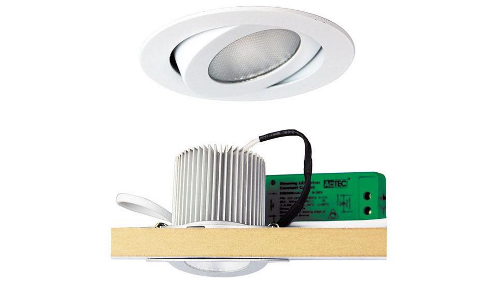 Urban Architectural Lighting 12W 4000K Adjustable Led Recessed