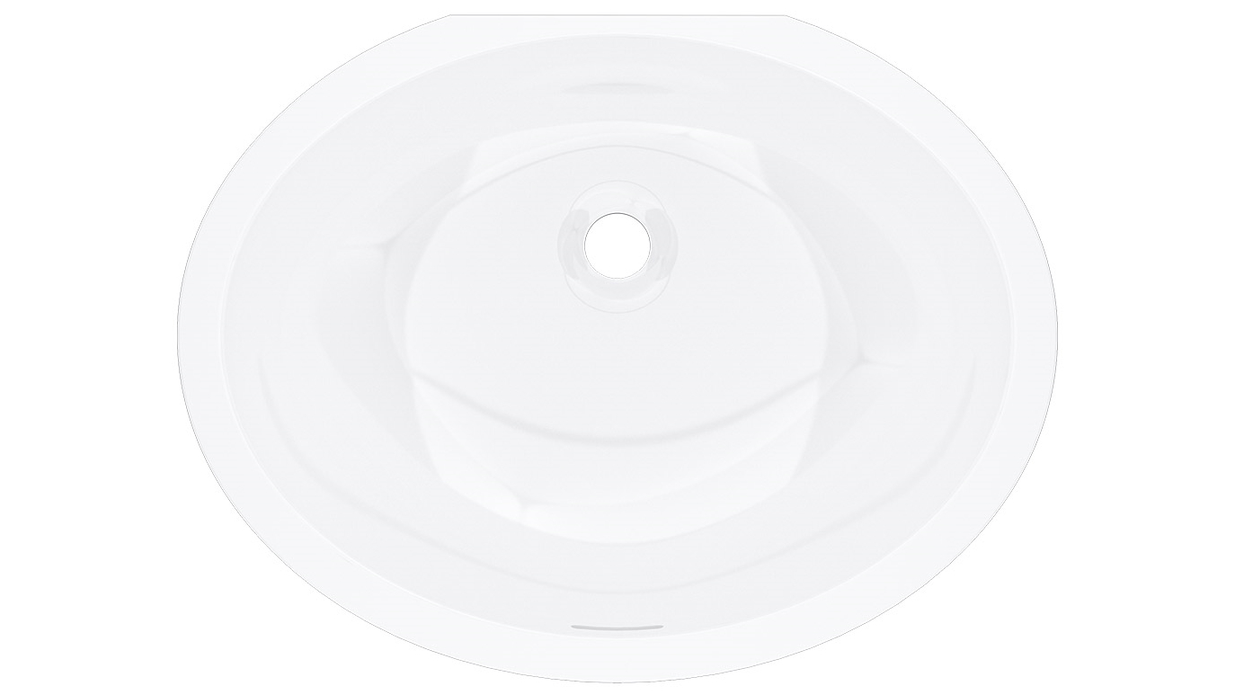 Victoria & Albert Laceno 56 Basin - Gloss White