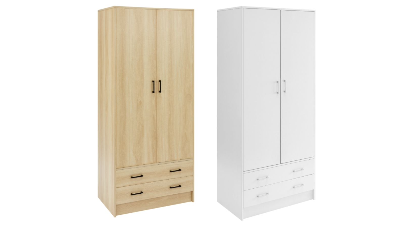 Kodu Griffin Wardrobe 2 Doors 2 Drawers