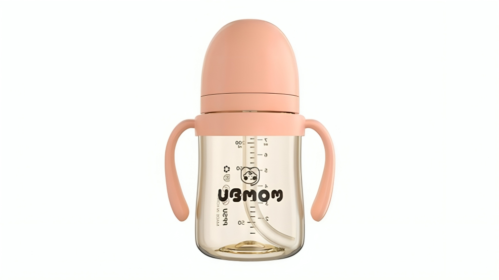 Ubmom 200ml Signature PPSU Straw Cup - Strawberry | Harvey Norman