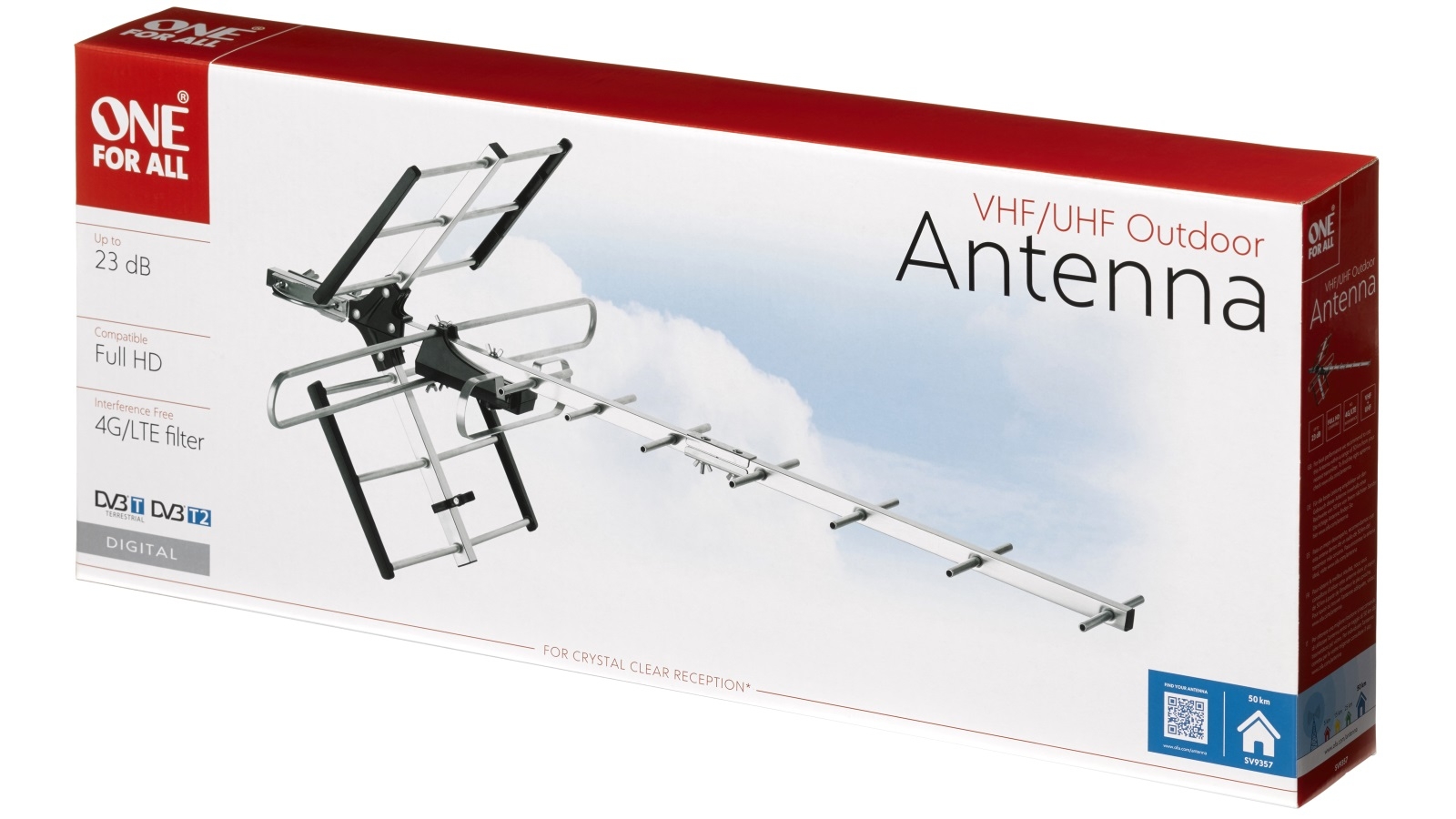 One For All VHF/UHF Outdoor Antenna Harvey Norman