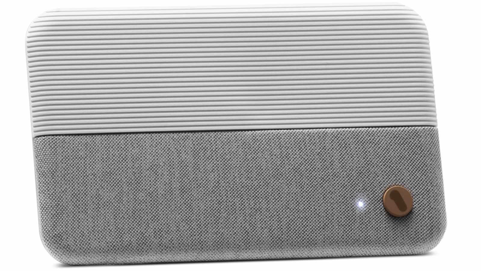 One For All Amplified DVBT2 White Fabrics Indoor TV Antenna with 25 km