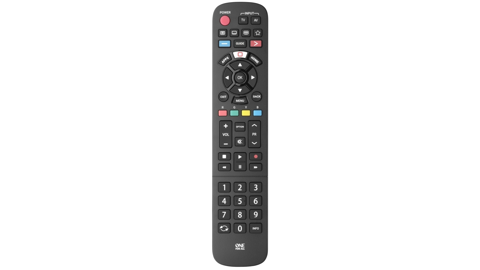 One For All Replacement Remote for Panasonic TV with NET-TV
