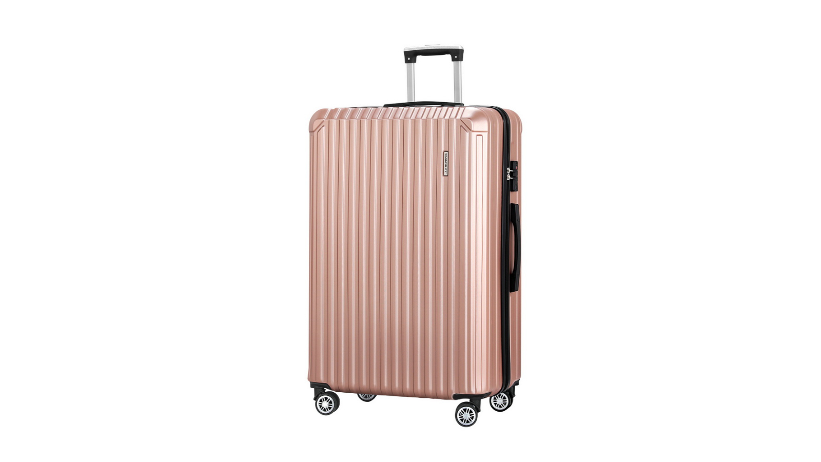 Wanderlite 28inch Luggage Travel Suitcase Set - Rose Gold