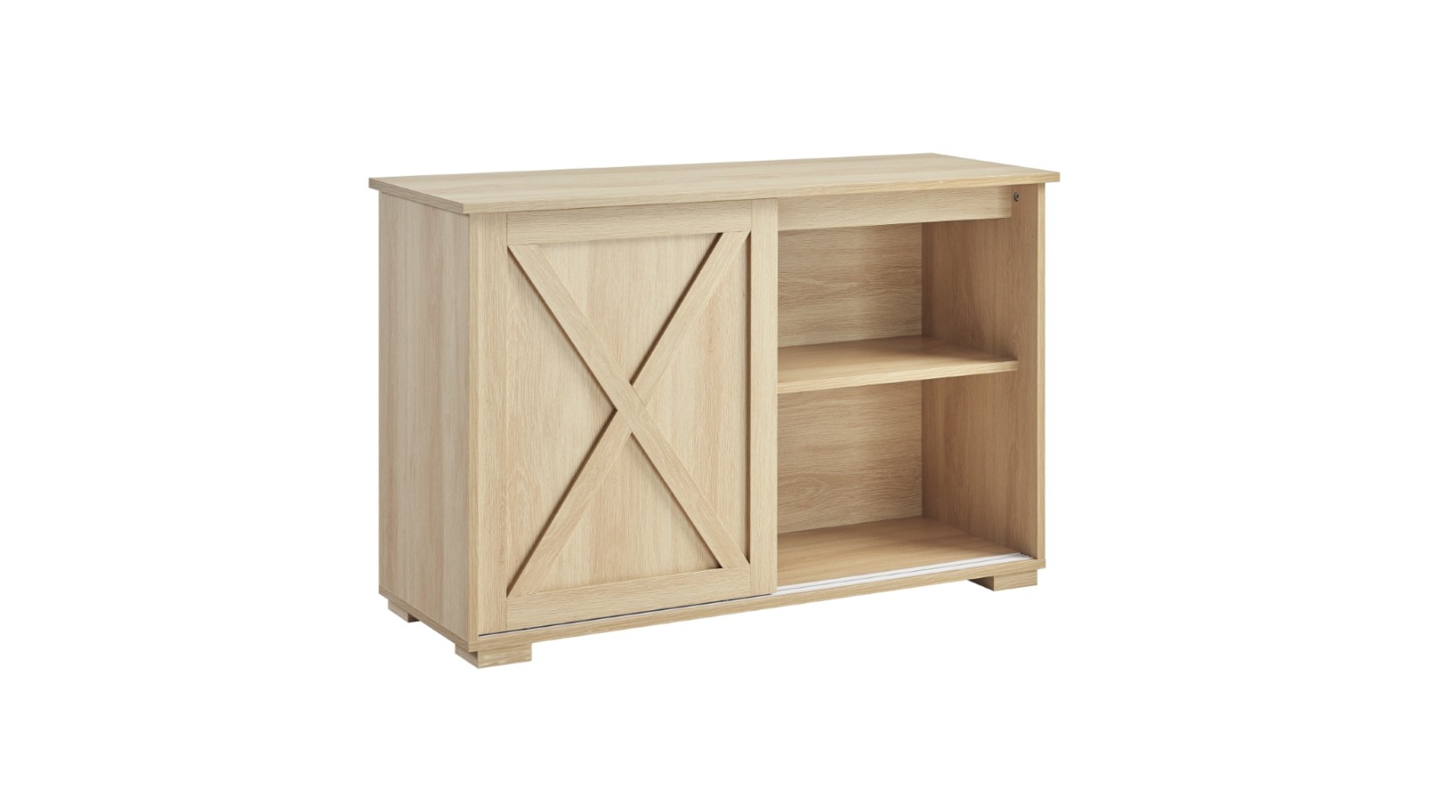 Kodu Melina Oak Sliding Door Sideboard Cabinet