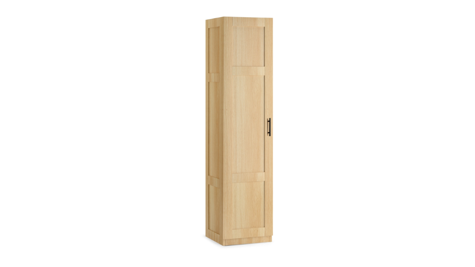 Kodu Casey 1-Door 5-Level Pantry Cupboard Tall Storage Cabinet - Oak