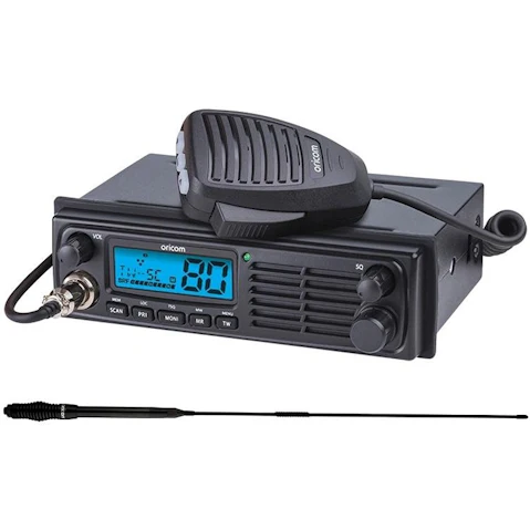 Oricom UHF098 5W UHF CB Radio Pack with Antenna