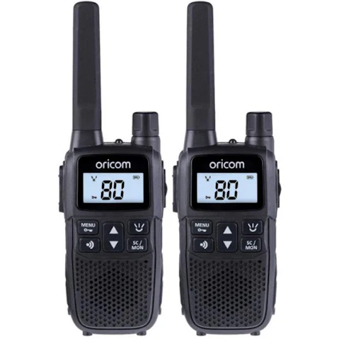 Oricom UHF2200 2W Twin Pack Handheld UHF CB Radio
