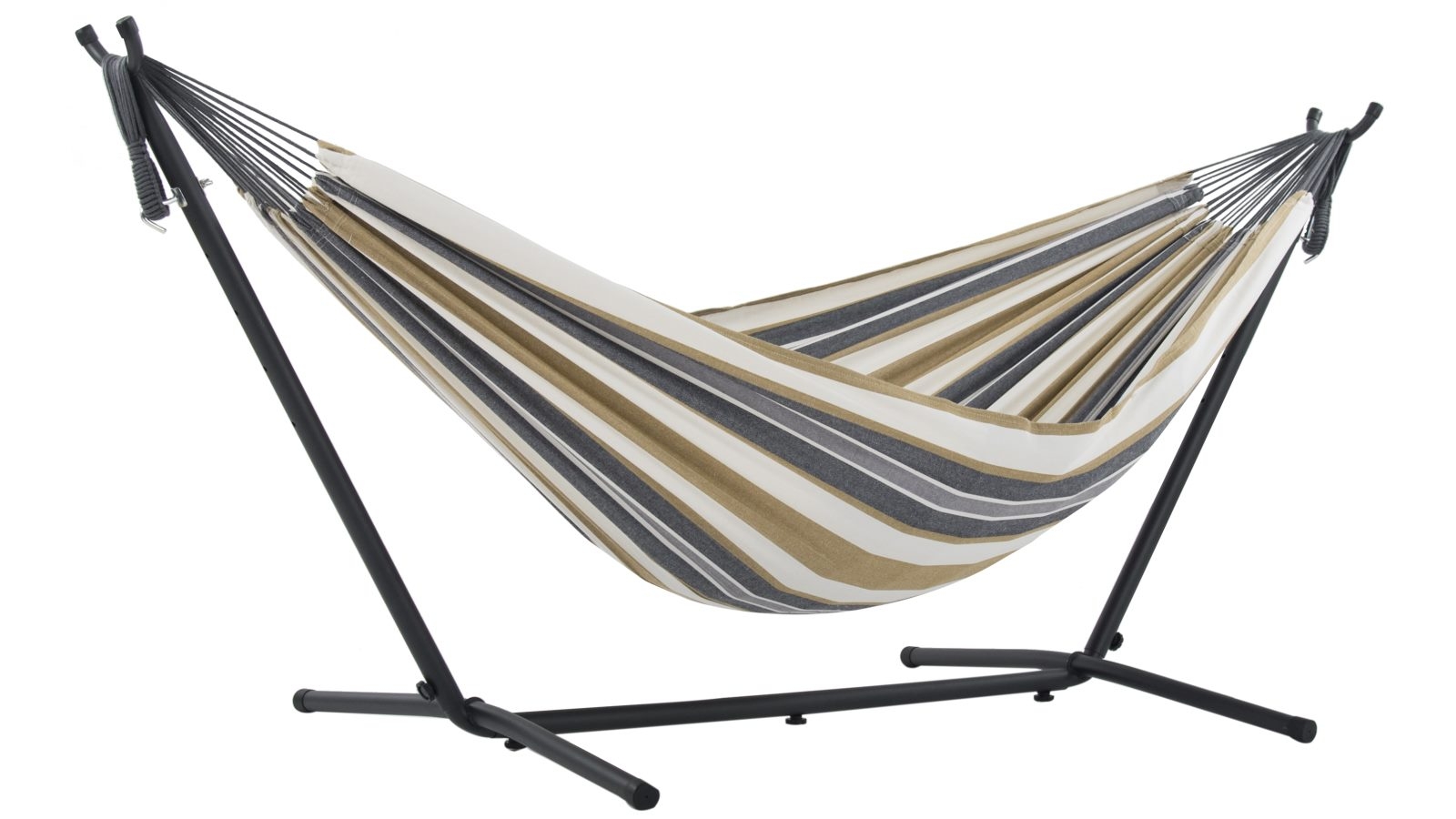 Vivere 250cm Cotton Hammock Combo - Desert Moon