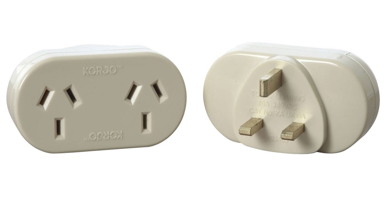 Korjo Double Adapter for UK