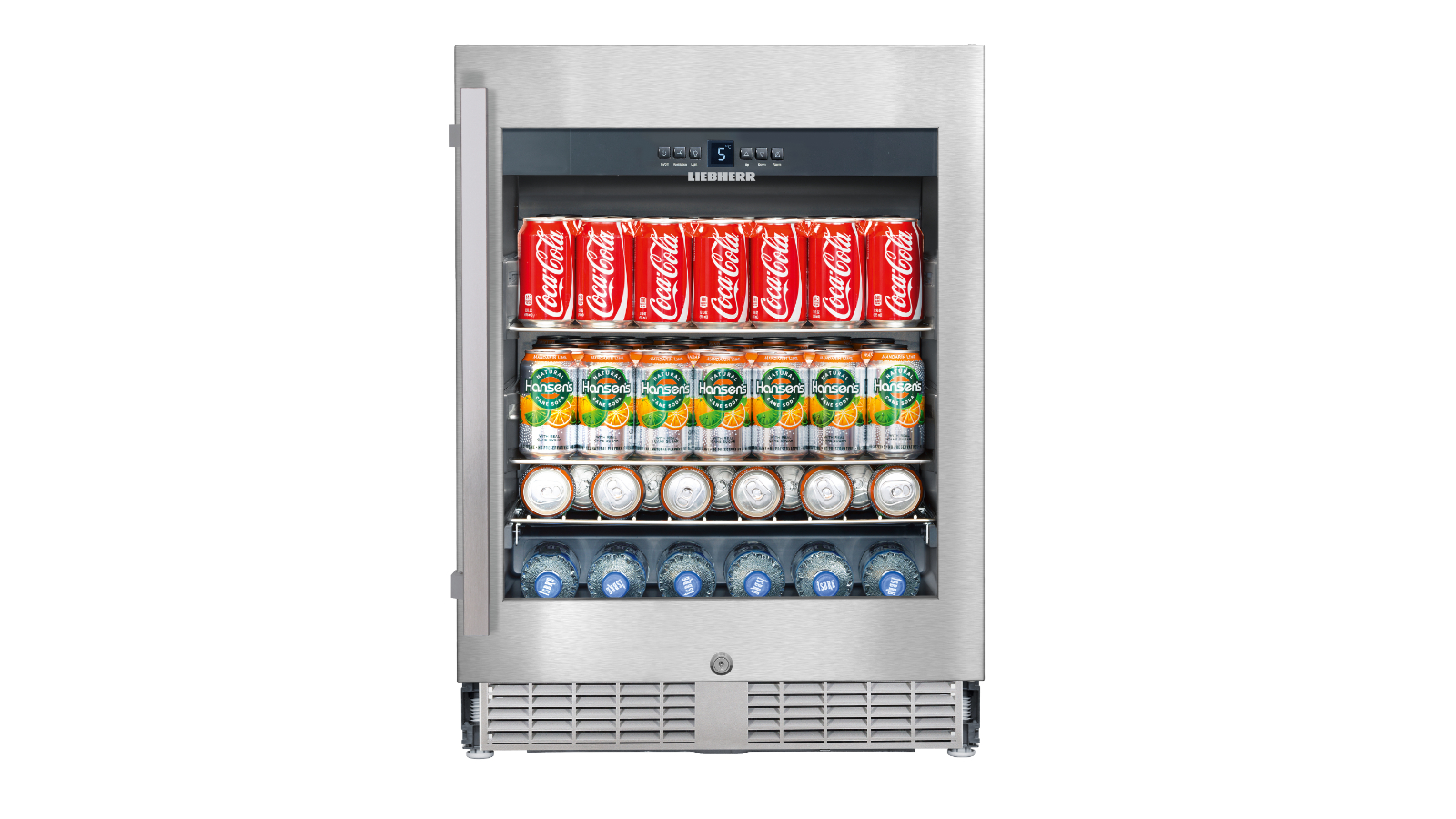 Liebherr Beverage Centre Under-Worktop Refrigerator - Stainless Steel