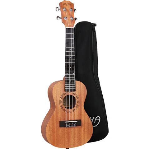 Alpha 23-inch Concert Ukulele - Natural