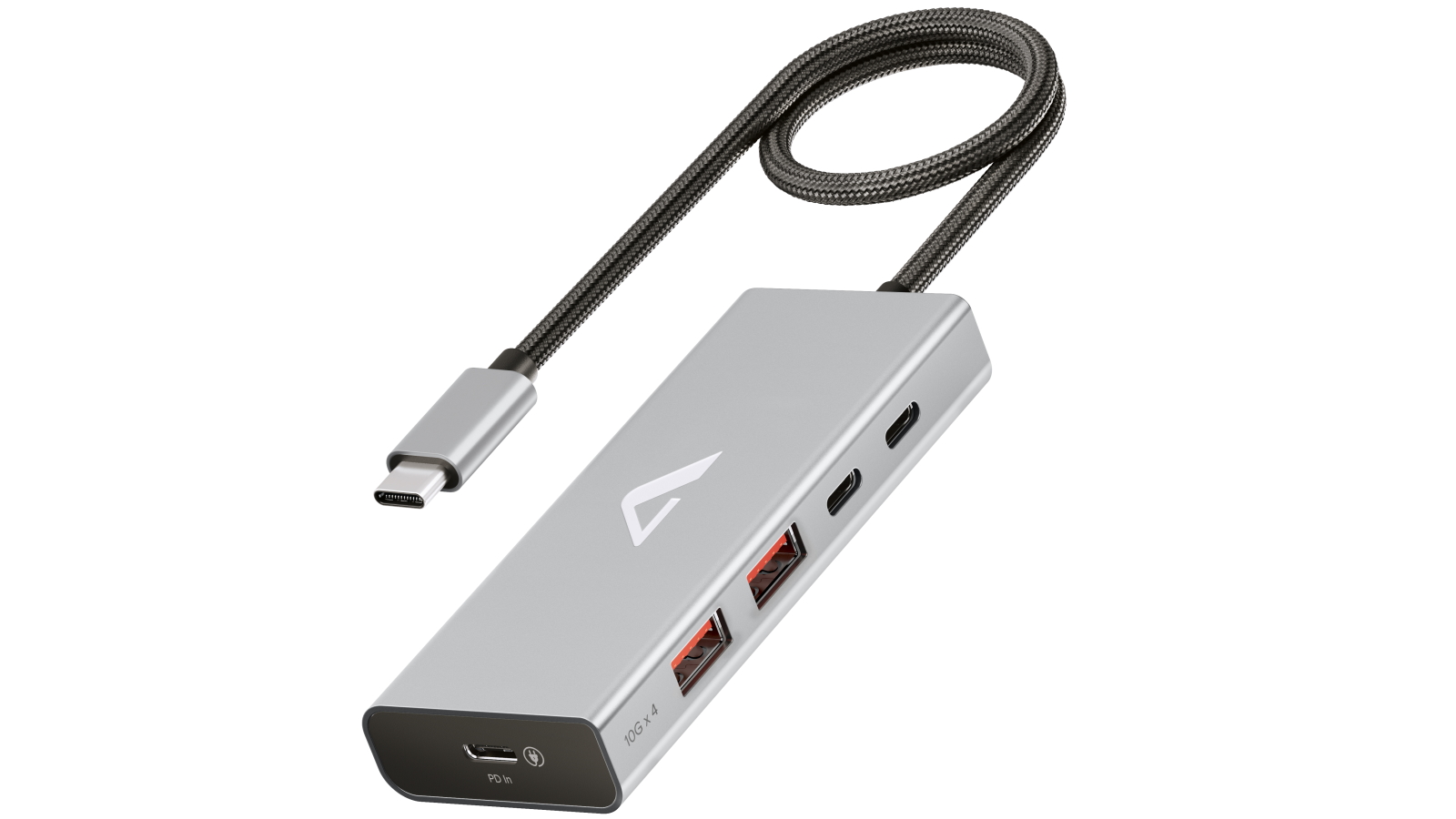 Alogic ZIP USB-C Combo Hub (2x USB-C + 2x USB-A Ports) with 100W PD Passthrough Charging