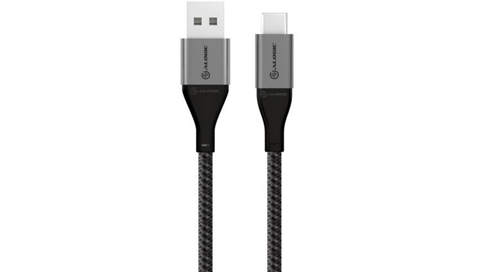 Alogic Super Ultra 1.5m USB-C to USB-A Cable - Space Grey