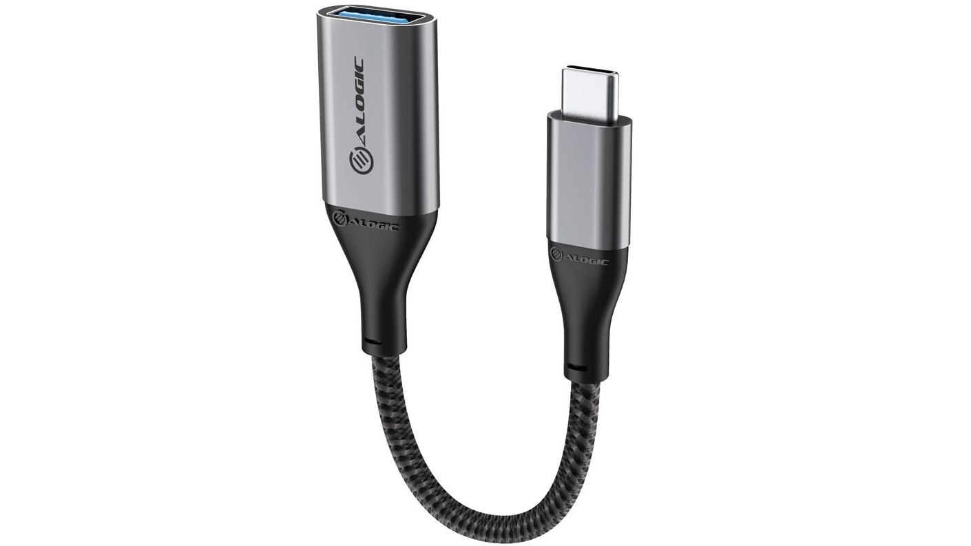Alogic Super Ultra 15cm USB-C to USB-A Adapter - Space Grey