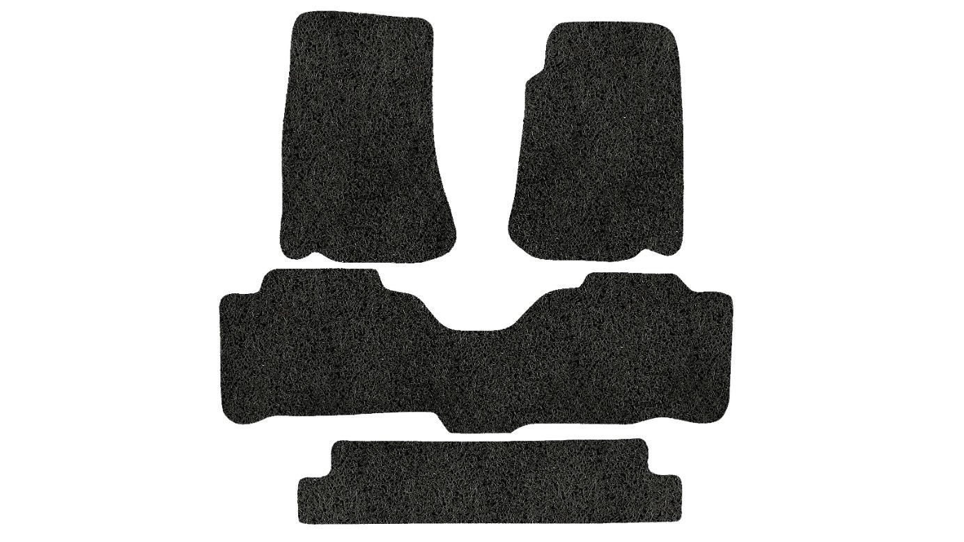 CarMatsCulture Premium Car Floor Mats for Kia Carnival (VQ)2006-2014 Shadow Black Ultimate Set (Front + Back + 3rd Rows) Add Matching Boot Mat