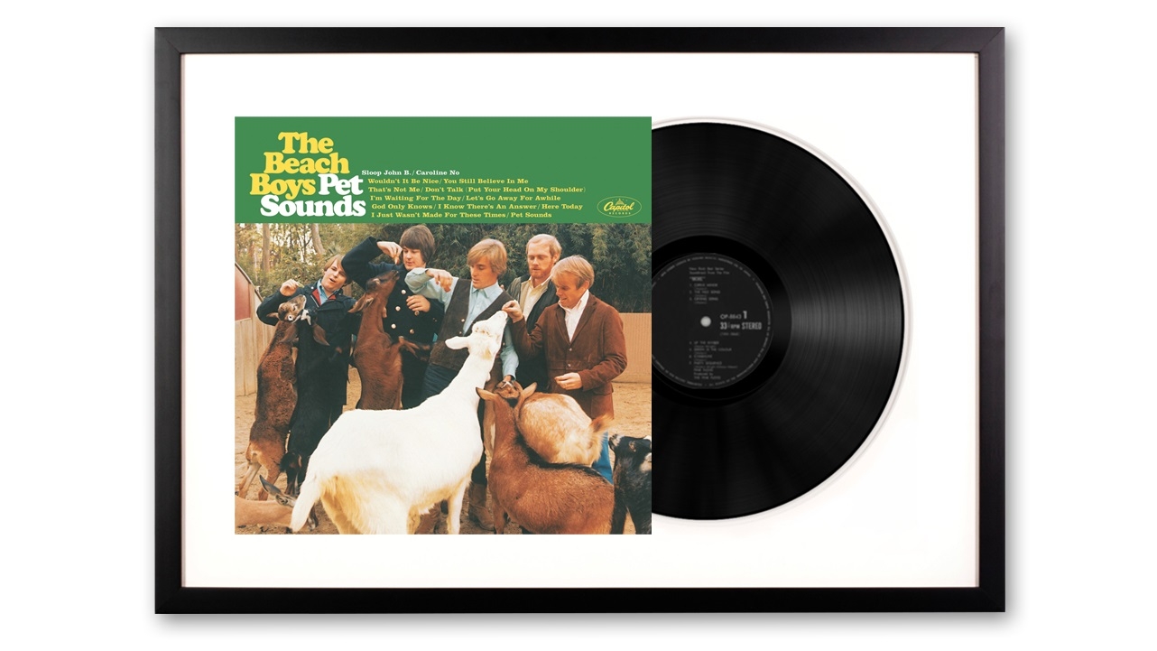 Vinyl Art Framed The Beach Boys Pet Sounds Vinyl Album Art