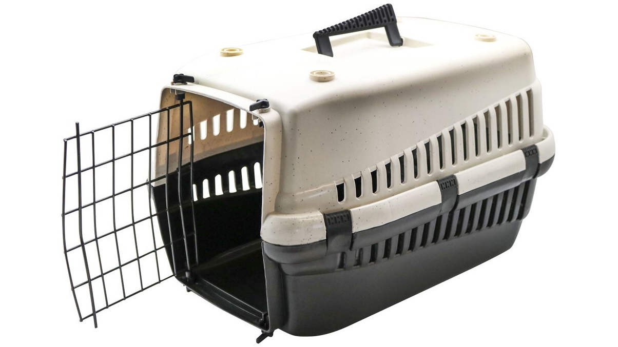 YES4PETS Assorted Colour Small Portable Pet Carrier - Maroon/Black/Dark Blue