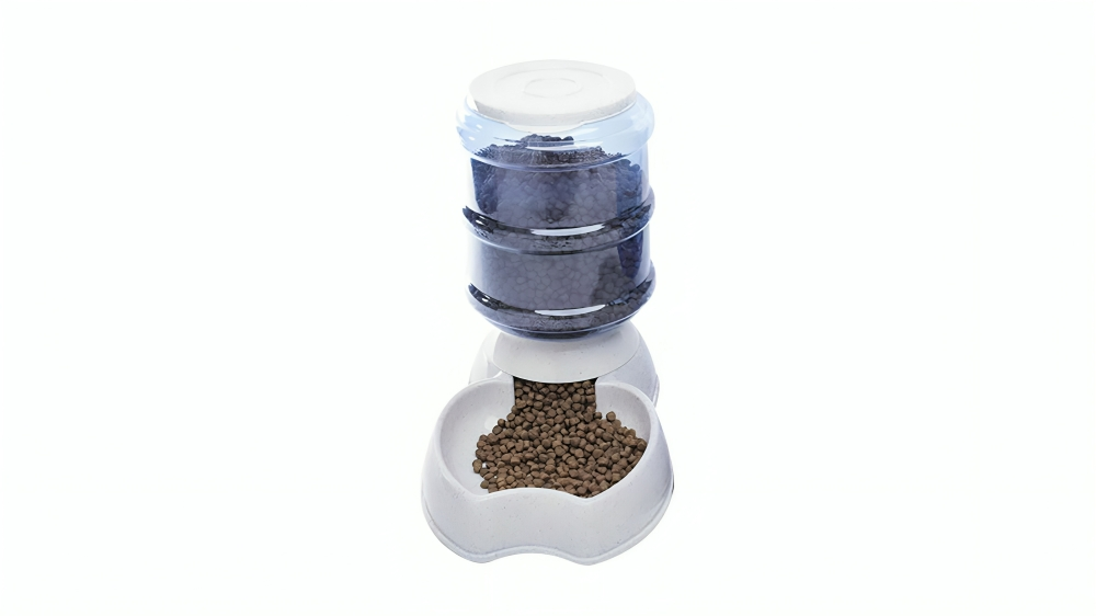 YES4PETS Gravity Bowl Food Dispenser for Dog/Cat/Guinea Pig - 3.8 Litre
