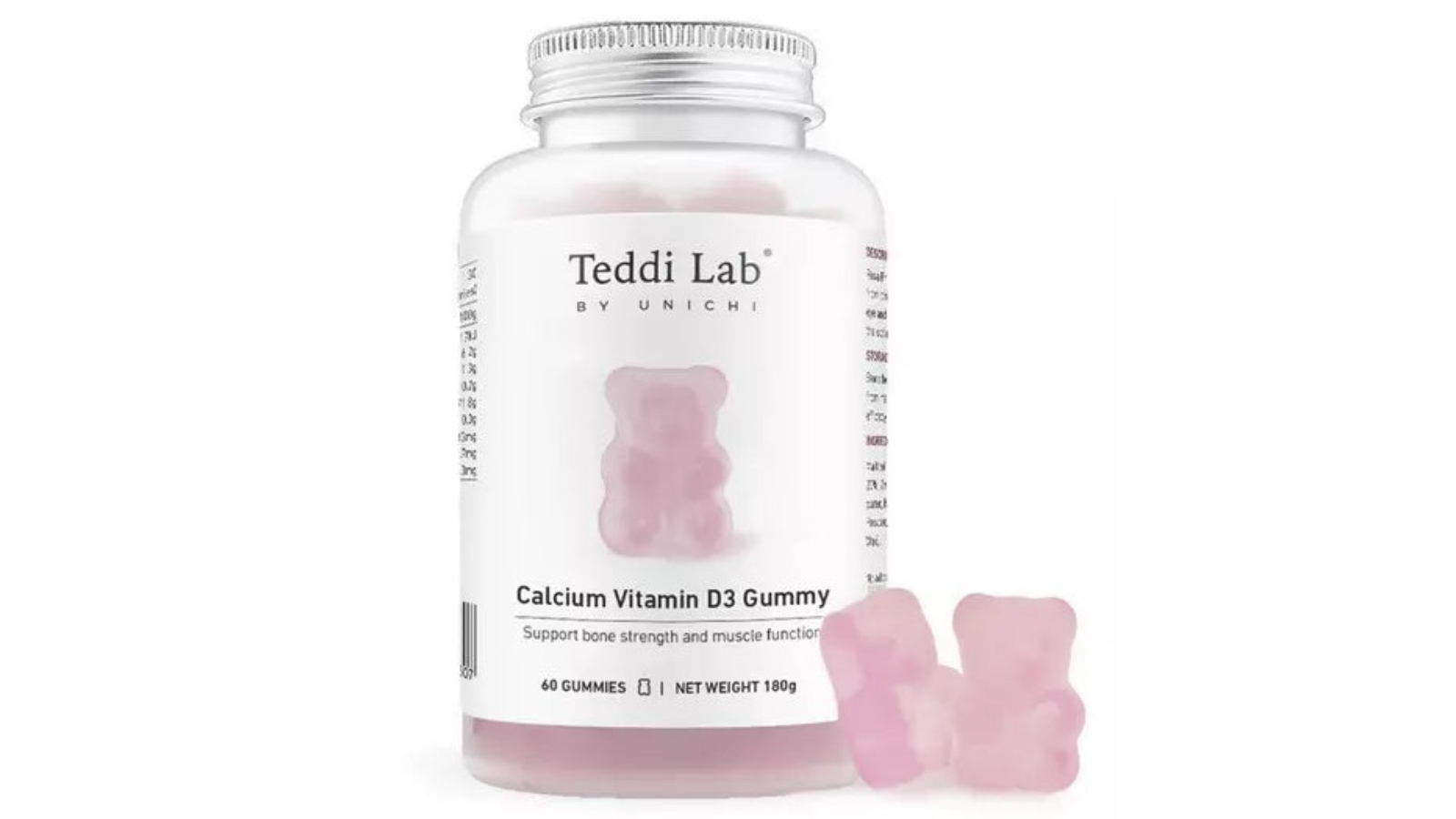 Unichi Calcium and Vitamin D3 - 60 Gummy