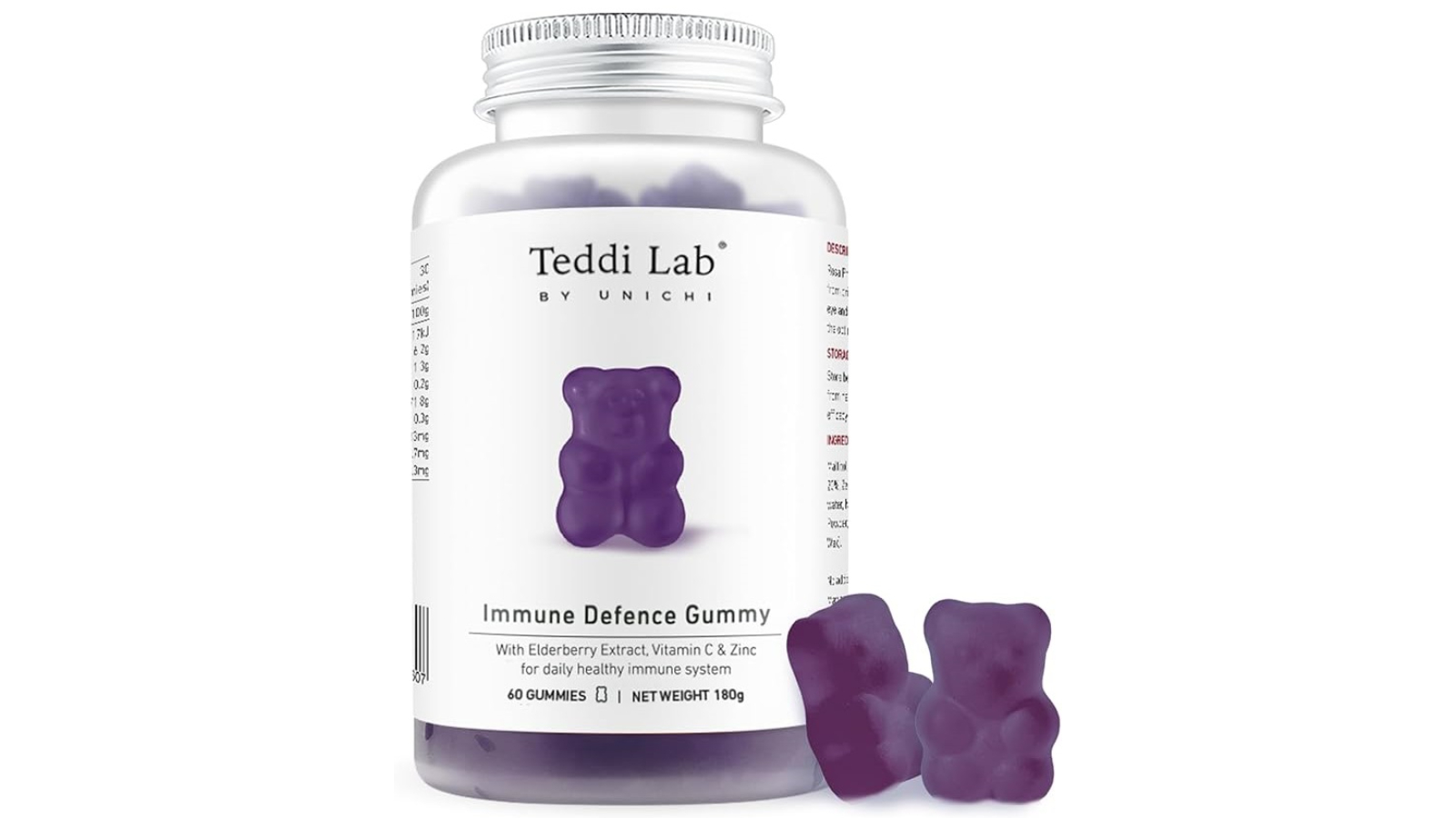 Unichi Elderberry Immune Defence - 60 Gummy