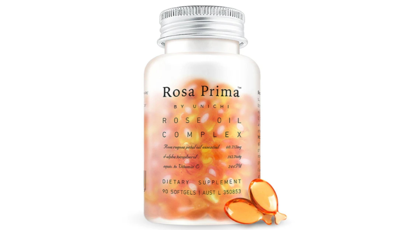 Unichi Rosa Prima Rose Oil Complex - 90 Softgel