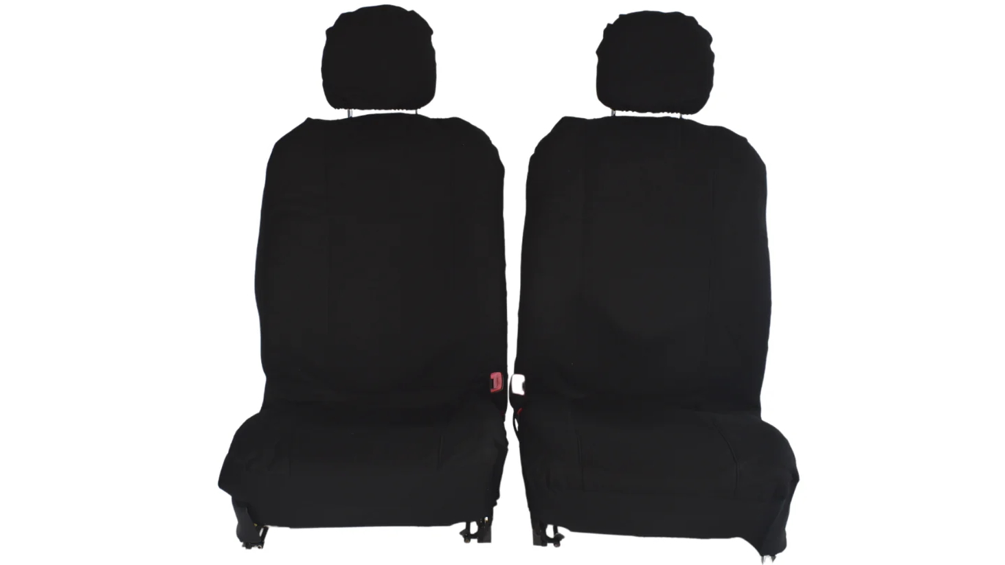 My Car Universal Size Canvas Seat Cover - Black