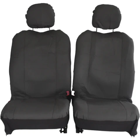My Car Universal Size Canvas Seat Cover - Grey