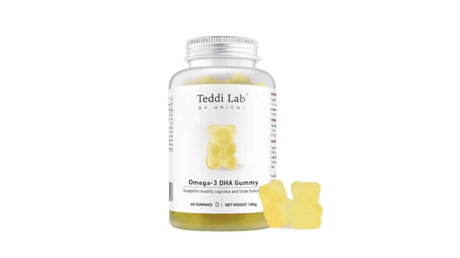 Unichi Teddi Lab Omega-3 DHA 60 Gummy