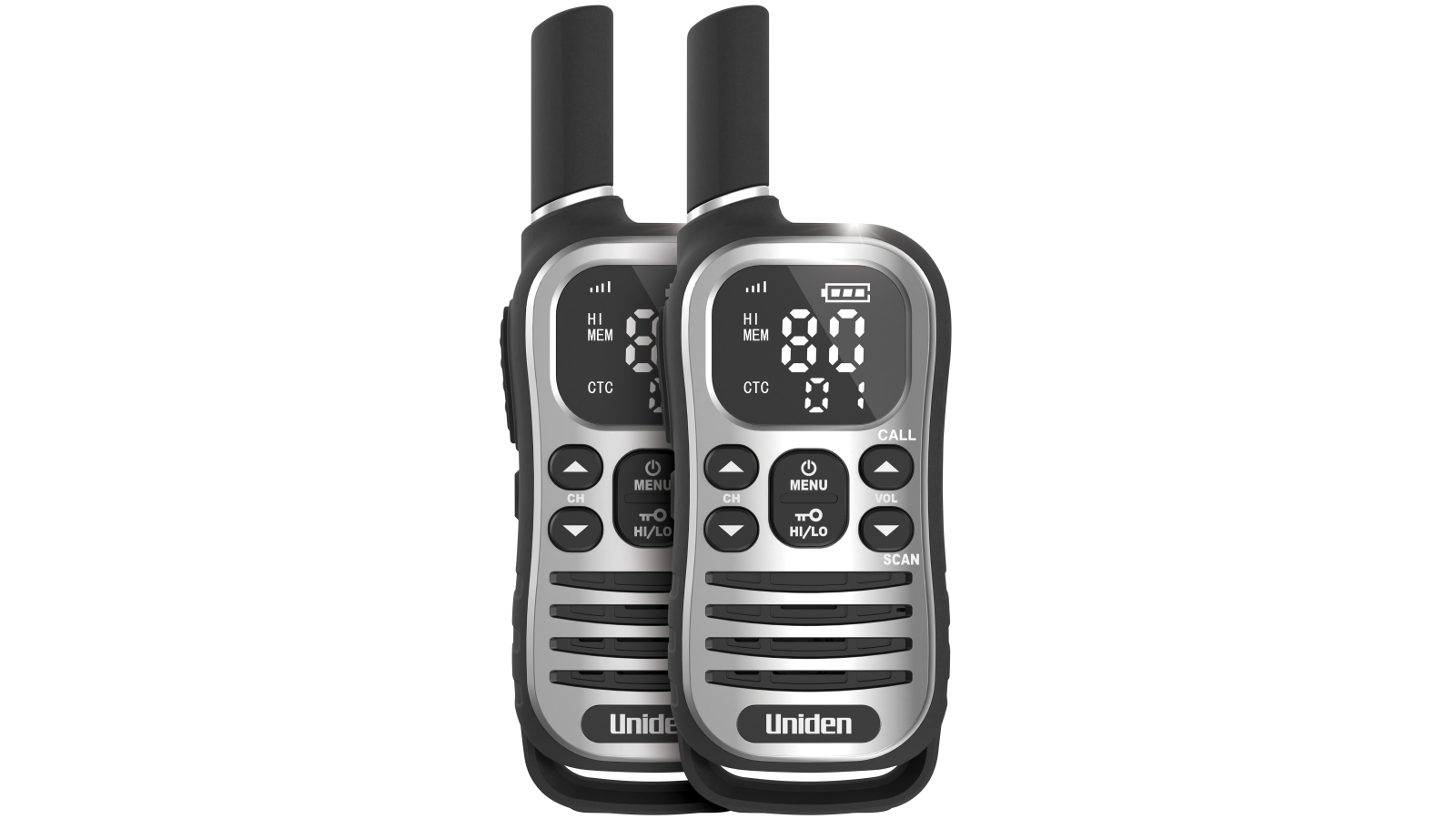 Uniden UH610 Max 1W Twin Pack UHF Radio with Voice Scramble