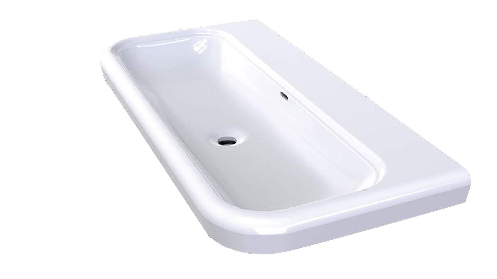 Victoria + Albert Lario 100 Solo Semi Recessed Basin with 3 Tap Hole