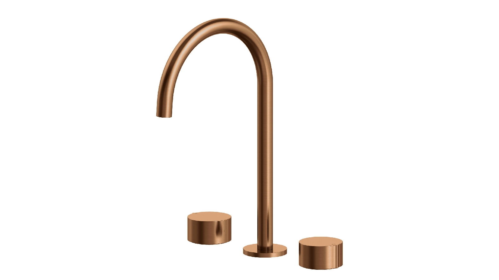 Arcisan Venn Basin Set with Extended Height Spout - Rose Gold