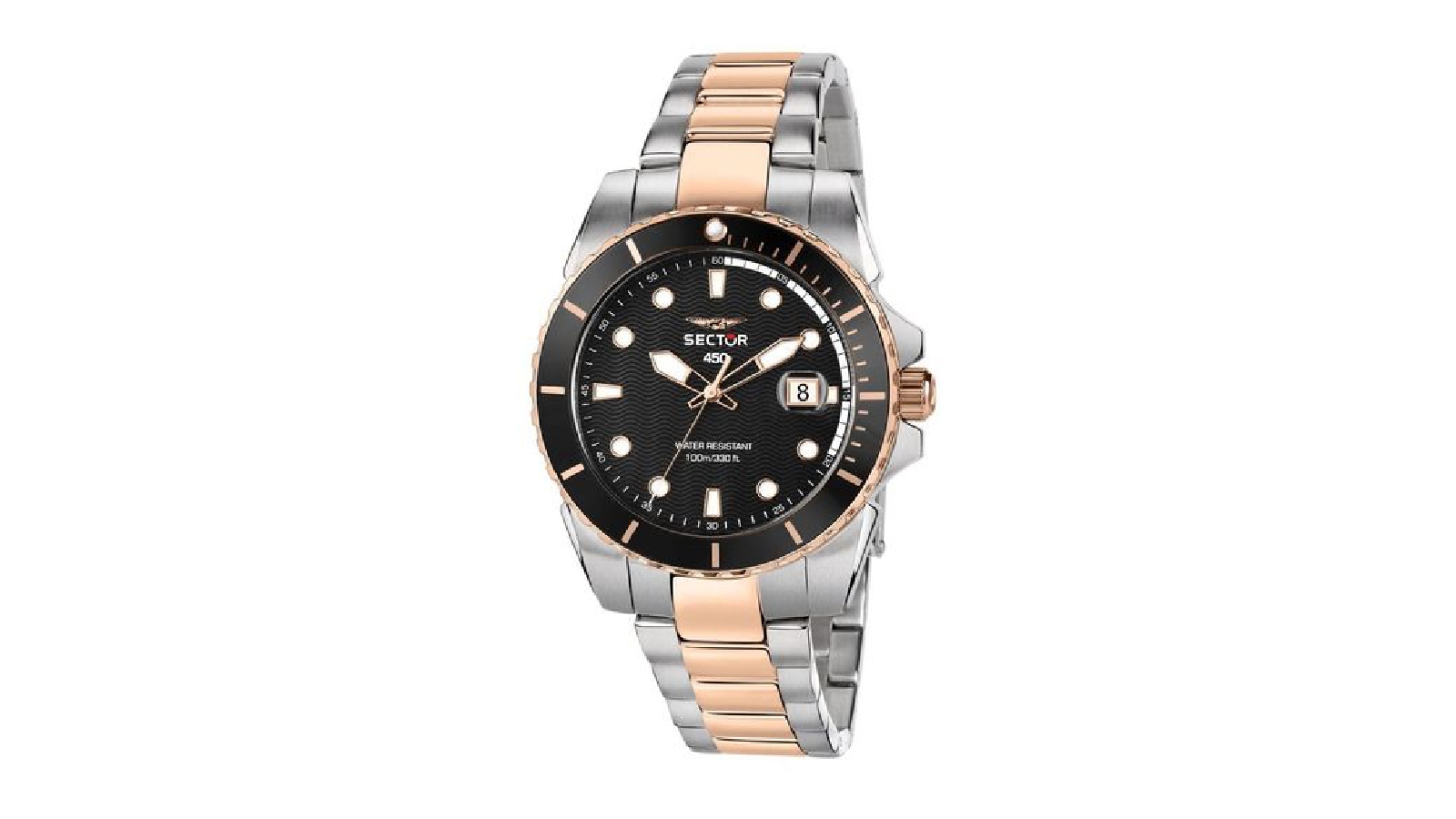 Sector 450 Date Watch 4.1cm - Two Tone