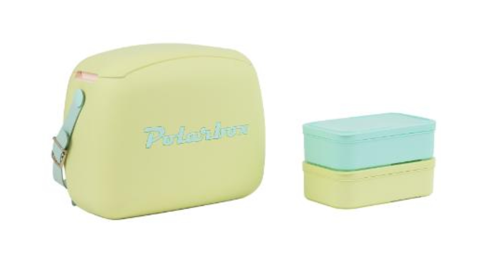 Polarbox 6 Litre Pop Cooler Bag - Lime/Cyan