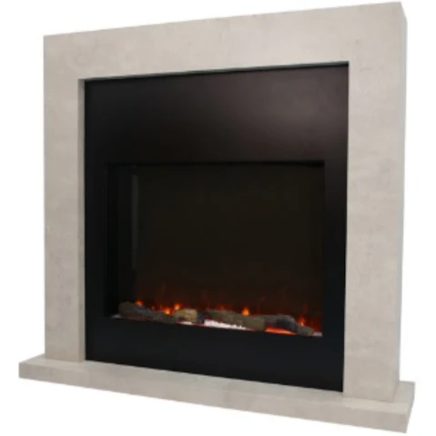 Adax 2kw Linden Electric Fireplace Suite