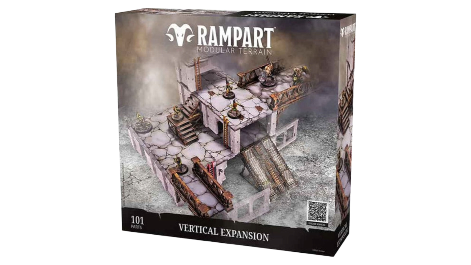 Dungeons and Lasers Rampart Vertical Expansion Board Game
