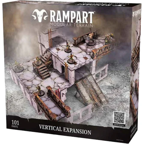 Dungeons and Lasers Rampart Vertical Expansion Board Game