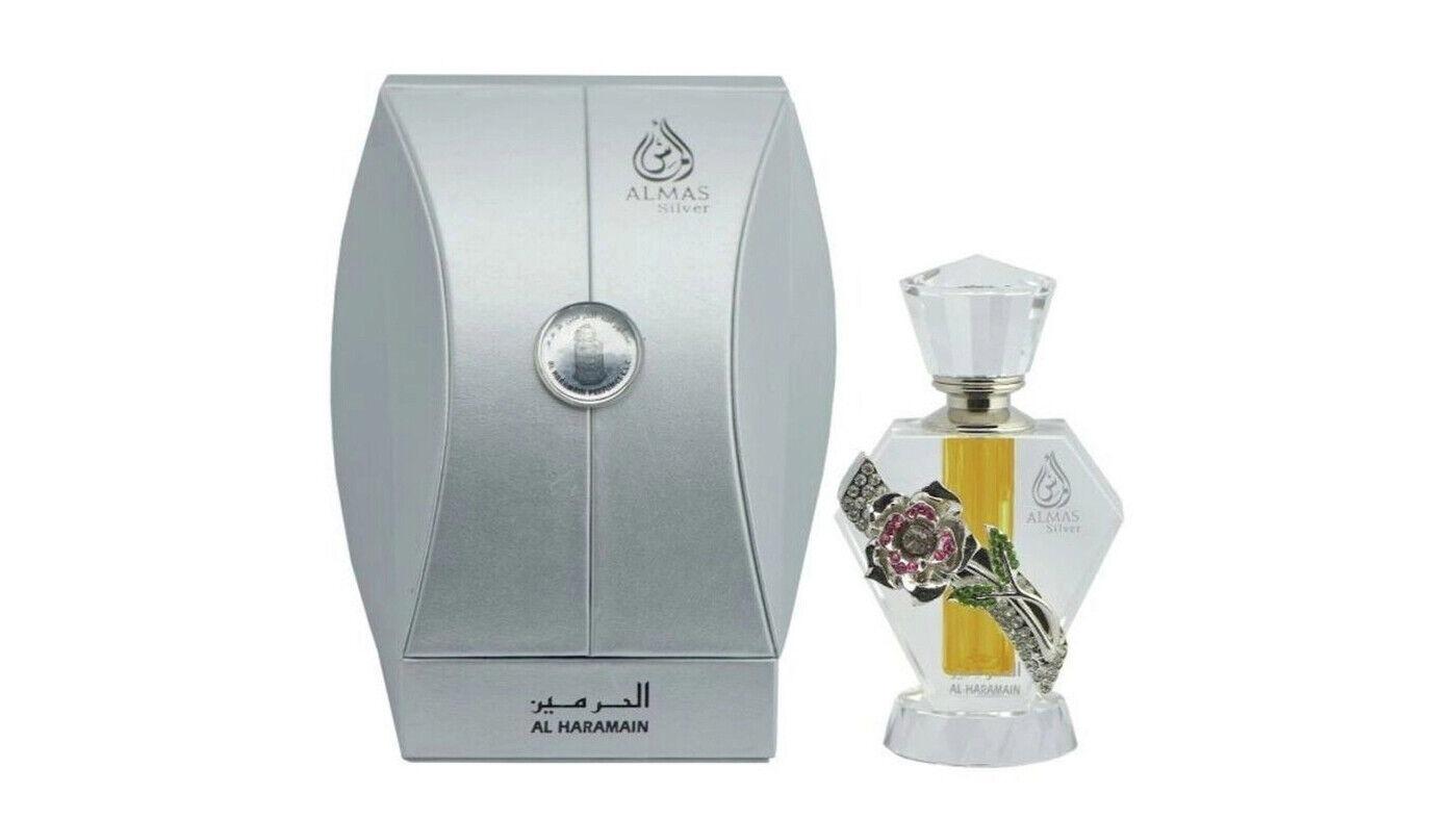 Al Haramain 10ml Almas Silver Concentrated Perfume Oil - Unisex