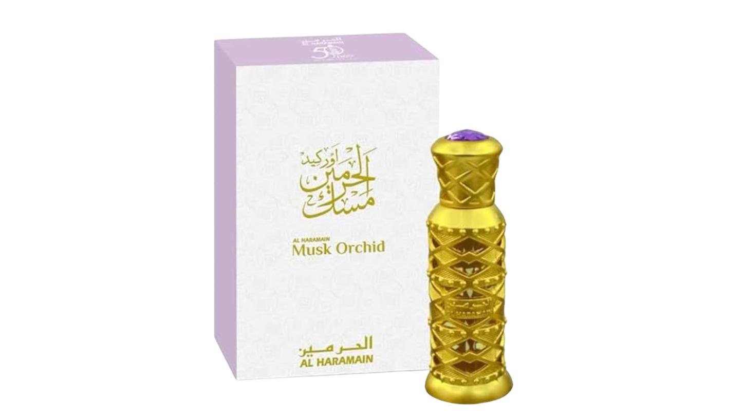 Al Haramain 12ml Musk Orchid Concentrated Perfume Oil - Unisex