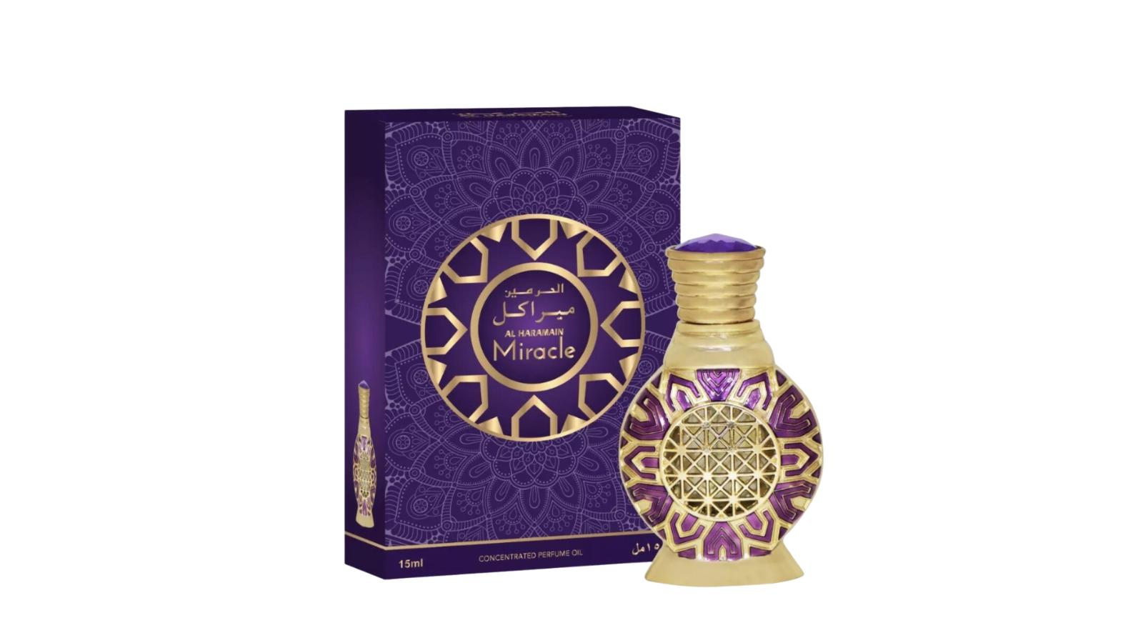 Al Haramain 15ml Miracle Concentrated Perfume Oil - Unisex