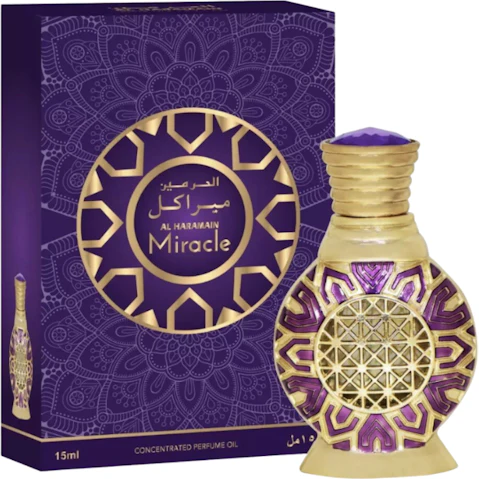 Al Haramain 15ml Miracle Concentrated Perfume Oil - Unisex