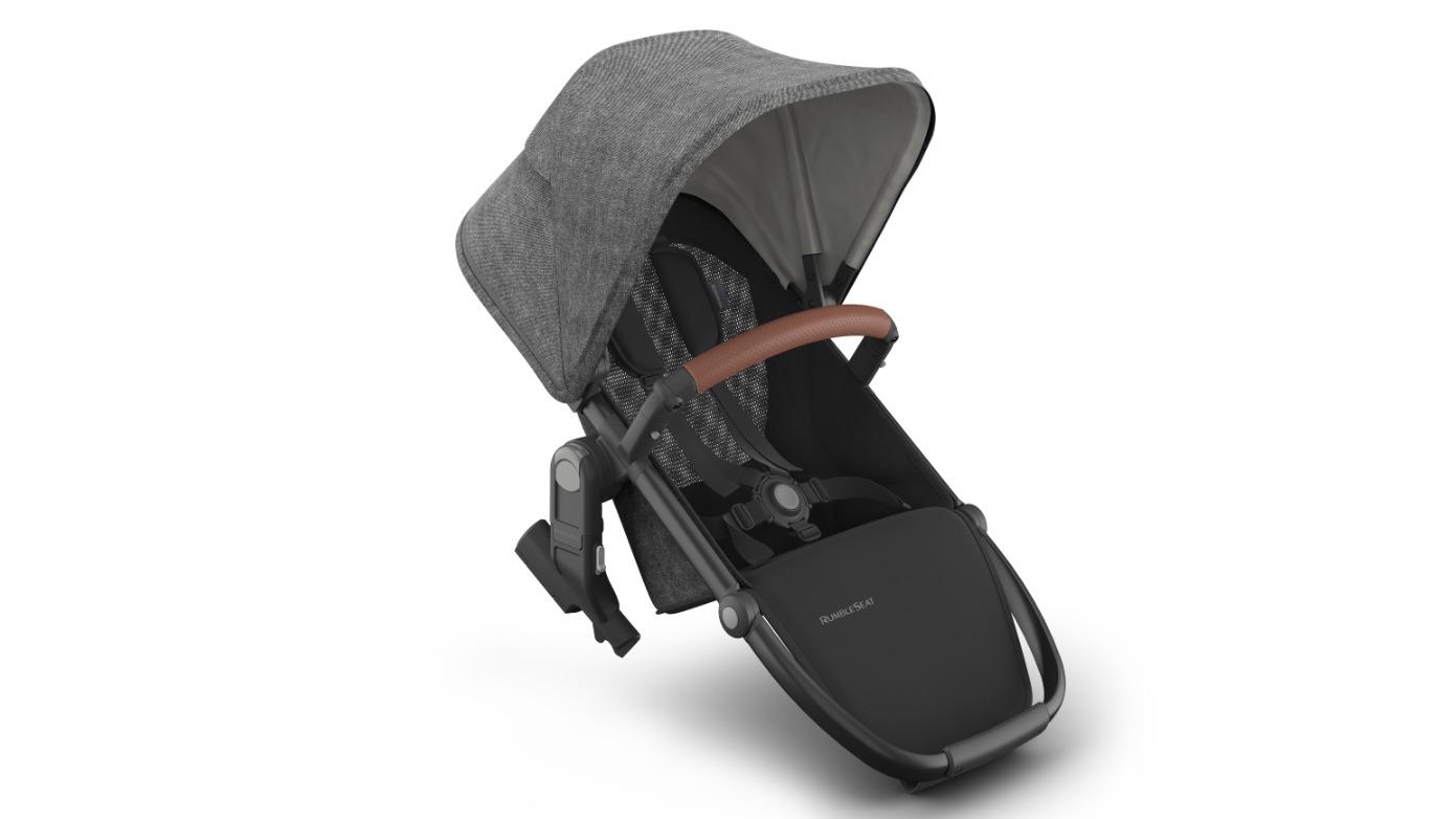 UPPAbaby Vista V3 Rumble Seat - Charcoal Melange/Carbon