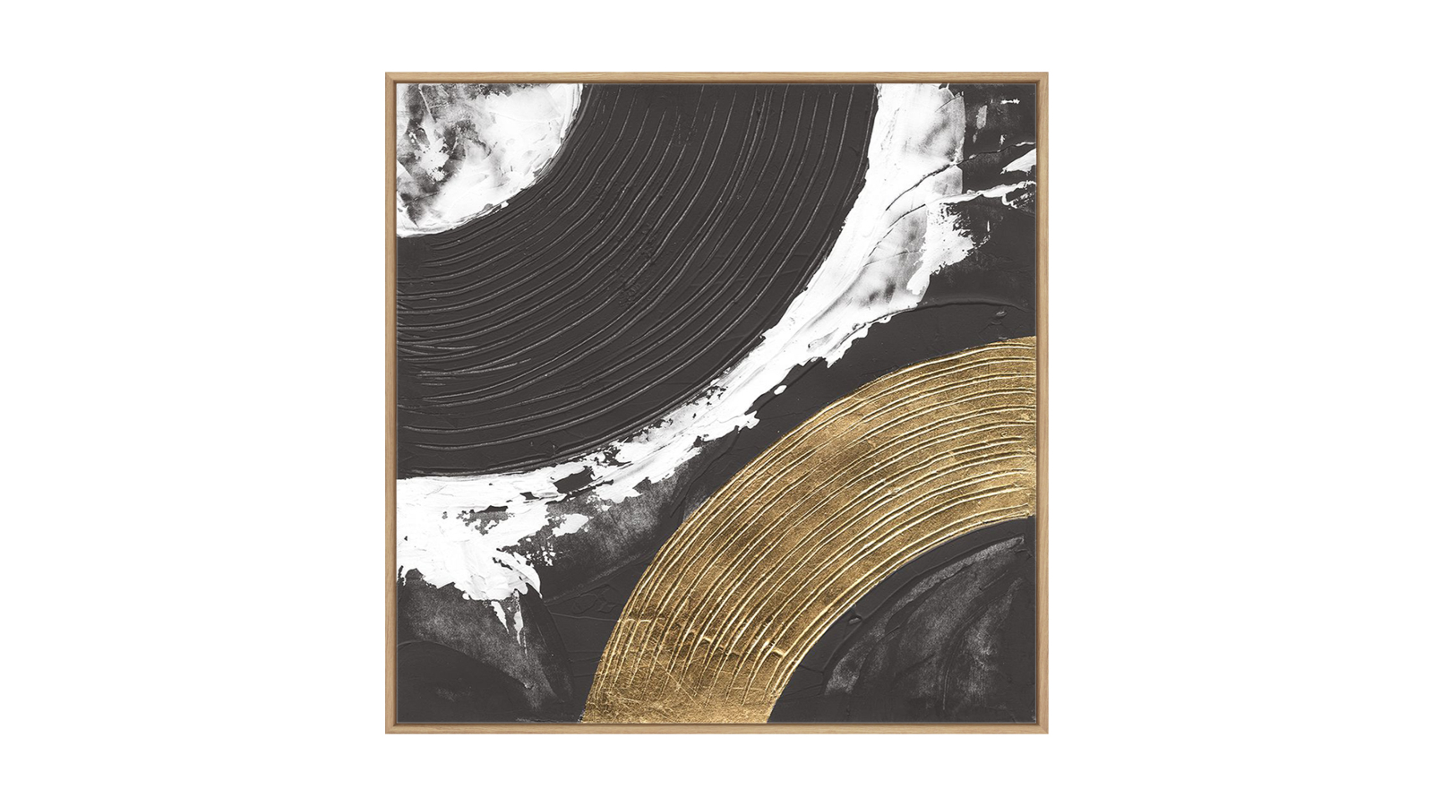 La Grolla Urban Rainbow II Natural Gallery Wall Art - 123 x 123cm