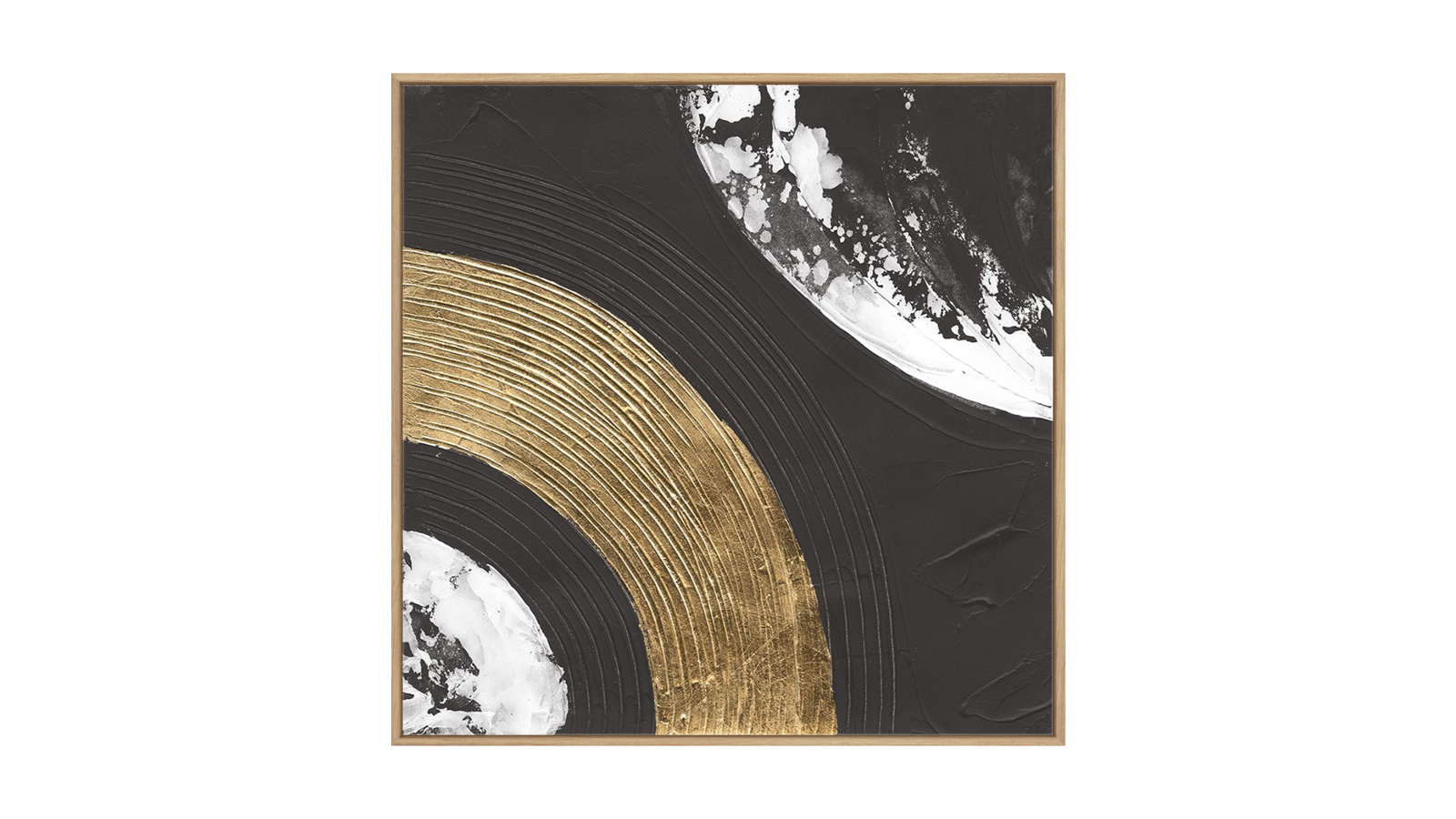 La Grolla Urban Rainbow III Natural Gallery Wall Art - 103 x 103cm