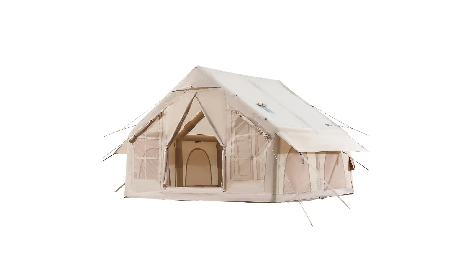 Vevor 4-6 Person Easy Set-Up Inflatable Glamping Tent for Camping with Pump