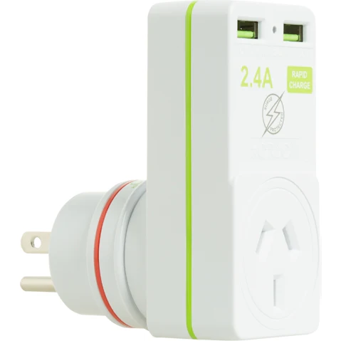 Korjo USB & Power Adapter for USA