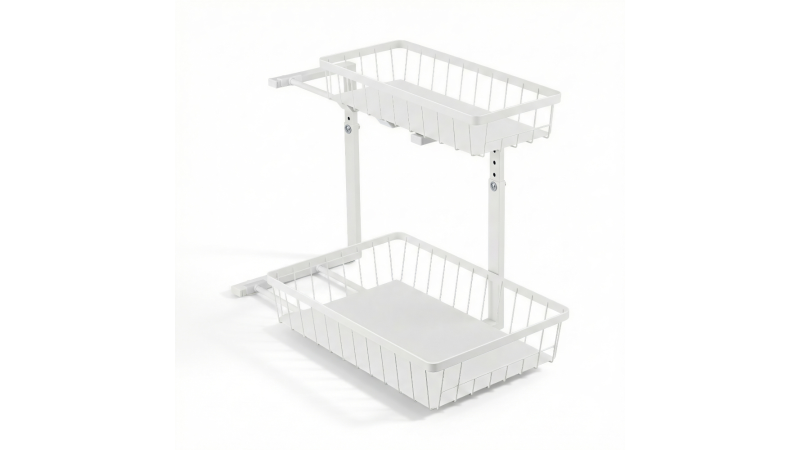 Artiss Under Sink Organizer Storage with 2-Slide Out Drawers and 5 Cabinet