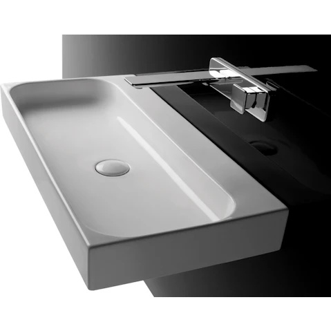 Studio Bagno Unit 100 Bench/Wall Basin with No Tap Hole